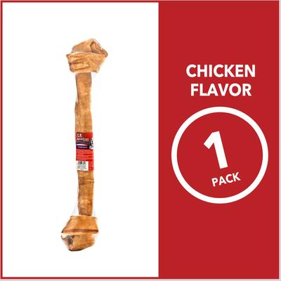 Show full view: Pet Factory Beefhide 21-inch Chicken Flavored Dog Bones, 1 count slide 6 of 8