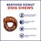 Show in main carousel: Pet Factory Beefhide 3-inch Donuts Beef Flavored Dog Hard Chews, 12 count slide 8 of 9