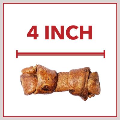 Show full view: Pet Factory Beefhide 4-inch Beef Flavored Dog Bones, 18 count slide 8 of 10