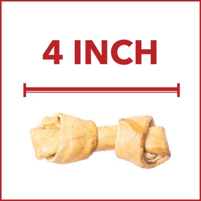 Show full view: Pet Factory Beefhide 4-inch Chicken Flavored Dog Bones, 18 count slide 7 of 10