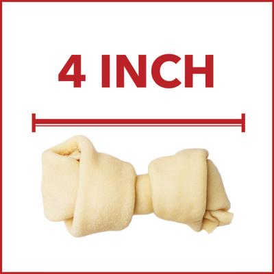 Show full view: Pet Factory Beefhide 4-inch Natural Flavored Dog Bones, 18 count slide 7 of 10