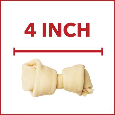 Show full view: Pet Factory Beefhide 4-inch Natural Flavored Dog Bones, 24 count slide 7 of 10