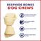 Show in main carousel: Pet Factory Beefhide 4-inch Natural Flavored Dog Bones, 24 count slide 9 of 10