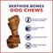 Show in main carousel: Pet Factory Beefhide 4-inch Peanut Butter Flavored Dog Bones, 18 count slide 9 of 10