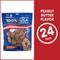 Show in main carousel: Pet Factory Beefhide 4-inch Peanut Butter Flavored Dog Bones, 24 count slide 5 of 10