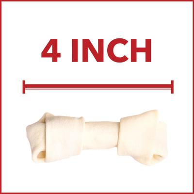 Show full view: Pet Factory Beefhide 4 to 5-inch Natural Flavored Dog Bones, 22 count slide 6 of 10
