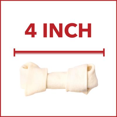 Show full view: Pet Factory Beefhide 4 to 5-inch Natural Flavored Dog Bones, 8 count slide 7 of 10