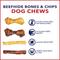 Show in main carousel: Pet Factory Beefhide 4 to 6-inch Beef & Chicken Flavored Dog Hard Chew Variety Pack, 25 count slide 4 of 10