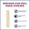 Show in main carousel: Pet Factory Beefhide 5-inch Chip Rolls Natural Flavored Dog Hard Chews, 18 count slide 8 of 11