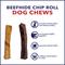 Show in main carousel: Pet Factory Beefhide 5-inch Chip Rolls Variety Pack Beef & Chicken Flavored Dog Hard Chews, 20 count slide 8 of 10