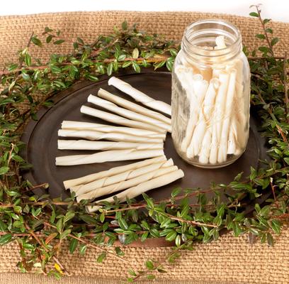 Show full view: Pet Factory Beefhide 5-inch Twist Sticks Natural Flavored Dog Hard Chews, 1-lb bag slide 10 of 11