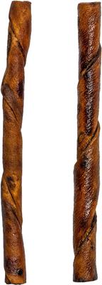 Show full view: Pet Factory Beefhide 5-inch Twist Sticks Peanut Butter Flavored Dog Hard Chews, 1-lb bag slide 4 of 10