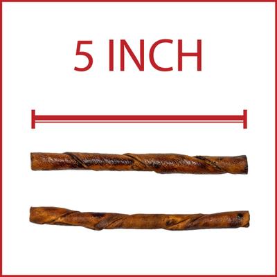 Show full view: Pet Factory Beefhide 5-inch Twist Sticks Peanut Butter Flavored Dog Hard Chews, 1-lb bag slide 7 of 10