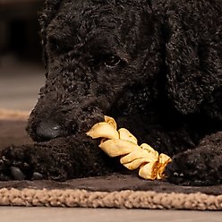 Pet Factory Beefhide 6-inch Braided Sticks Chicken Flavored Natural Dog Hard Chews, 14 count slide 2 of 9