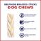 Show in main carousel: Pet Factory Beefhide 6-inch Braided Sticks Natural Flavored Natural Dog Hard Chews, 14 count slide 8 of 10