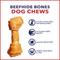 Show in main carousel: Pet Factory Beefhide 6-inch Peanut Butter Flavored Dog Bones, 12 count slide 9 of 10