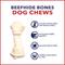 Show in main carousel: Pet Factory Beefhide 6 to 7-inch Natural Flavored Dog Bones, 10 count slide 8 of 9