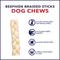 Show in main carousel: Pet Factory Beefhide 7-inch Braided Sticks Natural Flavored Dog Hard Chews, 6 count slide 8 of 10