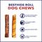 Show in main carousel: Pet Factory Beefhide 8-inch Rolls Beef & Chicken Flavored Dog Hard Chews, 10 count slide 9 of 11