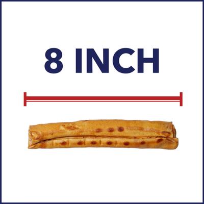 Show full view: Pet Factory Beefhide 8-inch Rolls Chicken Flavored Dog Hard Chews, 15 count slide 7 of 10