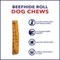 Show in main carousel: Pet Factory Beefhide 8-inch Rolls Chicken Flavored Dog Hard Chews, 15 count slide 9 of 10