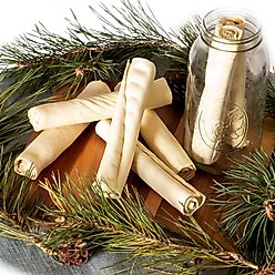 Pet Factory Beefhide 8-inch Rolls Natural Flavored Chewy Dog Treats, 2 count slide 2 of 2