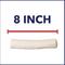 Show in main carousel: Pet Factory Beefhide 8-inch Rolls Natural Flavored Dog Hard Chews, 10 count slide 7 of 11