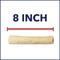 Show in main carousel: Pet Factory Beefhide 8-inch Rolls Natural Flavored Dog Hard Chews, 15 count slide 7 of 11