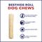 Show in main carousel: Pet Factory Beefhide 8-inch Rolls Natural Flavored Dog Hard Chews, 15 count slide 9 of 11
