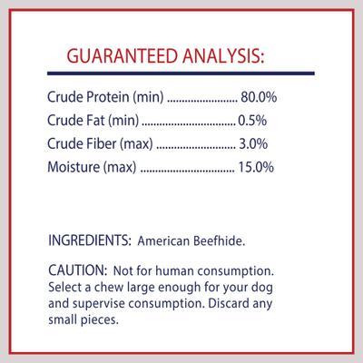 Show full view: Pet Factory Beefhide Chips Beef Flavored Dog Hard Chews, 22-oz bag slide 10 of 11