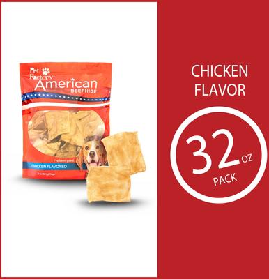 Show full view: Pet Factory Beefhide Chips Chicken Flavored Dog Hard Chews, 32-oz bag slide 6 of 10