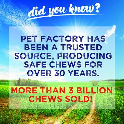 Show full view: Pet Factory Beefhide Mini Rolls 3-inch Natural Flavored Dog Hard Chews, 40 count slide 5 of 6