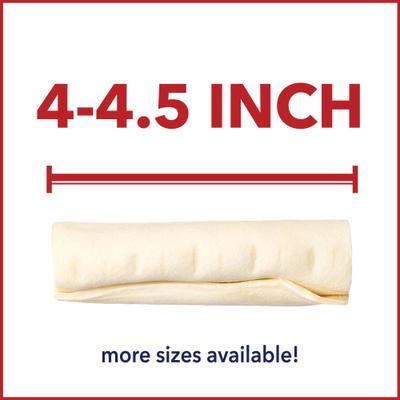 Show full view: Pet Factory Beefhide Rolls 4 to 4.5-inch Natural Flavored Dog Hard Chews, 22 count slide 7 of 10