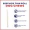 Show in main carousel: Pet Factory Beefhide Thin Rolls 10-inch Natural Flavored Dog Hard Chews, 35 count slide 8 of 10
