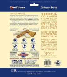 Pet Factory CareChewz 6 to 7-inch Collagen Braids Natural Flavored Dog Hard Chews, 15 count slide 2 of 6