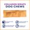 Show in main carousel: Pet Factory CareChewz 6 to 7-inch Collagen Wrap Chicken Flavored Dog Hard Chews, 12 count slide 6 of 11