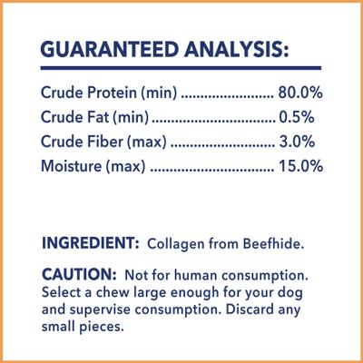 Show full view: Pet Factory CareChewz 6 to 7-inch Collagen Wrap Natural Flavored Dog Hard Chews, 12 count slide 5 of 10