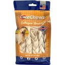 Pet Factory CareChewz Collagen 6 to 7-inch Skinny Braided Sticks Natural Flavored Chewy Dog Treats, 5 count