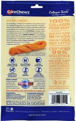 Pet Factory CareChewz Collagen 6 to 7-inch Twist Keys Chicken Flavored Chewy Dog Treats, 2 count slide 2 of 2