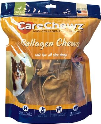 Show full view: Pet Factory CareChewz Collagen Slices Chicken Flavored Chewy Dog Treats, 14-oz bag slide 1 of 2