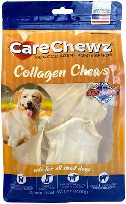 Show full view: Pet Factory CareChewz Collagen Slices Natural Flavored Chewy Dog Treats, 8-oz bag slide 1 of 3