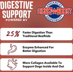 Pet Factory Chip Dips Collagen Chips Backyard BBQ Natural Dog Chew, 16-oz bag slide 2 of 9