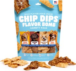 Pet Factory Chip Dips Collagen Chips Flavor Bomb Natural Dog Chew, 16-oz bag slide 1 of 9