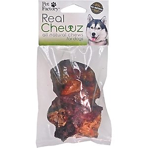 Pet Factory Real Chewz Knee Caps Chewy Dog Treats, 2 count