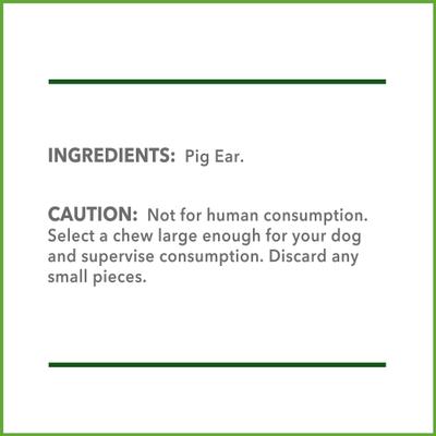 Show full view: Pet Factory Real Chewz Premium Pig Ears Dog Treats, 7 count slide 5 of 9