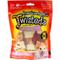 Show in main carousel: Pet Factory Twistedz 4 to 5-inch Beefhide Bones with Pork Flavored Wrap Dog Hard Chews, 3 count slide 1 of 4