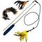 Show in main carousel: Pet Fit For Life 2 Feathers & 1 Coon Tail Wand Cat Toy slide 1 of 11