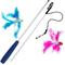 Show in main carousel: Pet Fit For Life 2 Fish Feather Wand Cat Toy slide 1 of 12