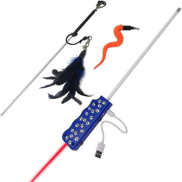Paws & Pals Fish Interactive Wand Cat Toy