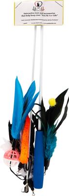 Show full view: Pet Fit For Life 4 Piece Dual Rod Wand Cat Toy slide 8 of 10